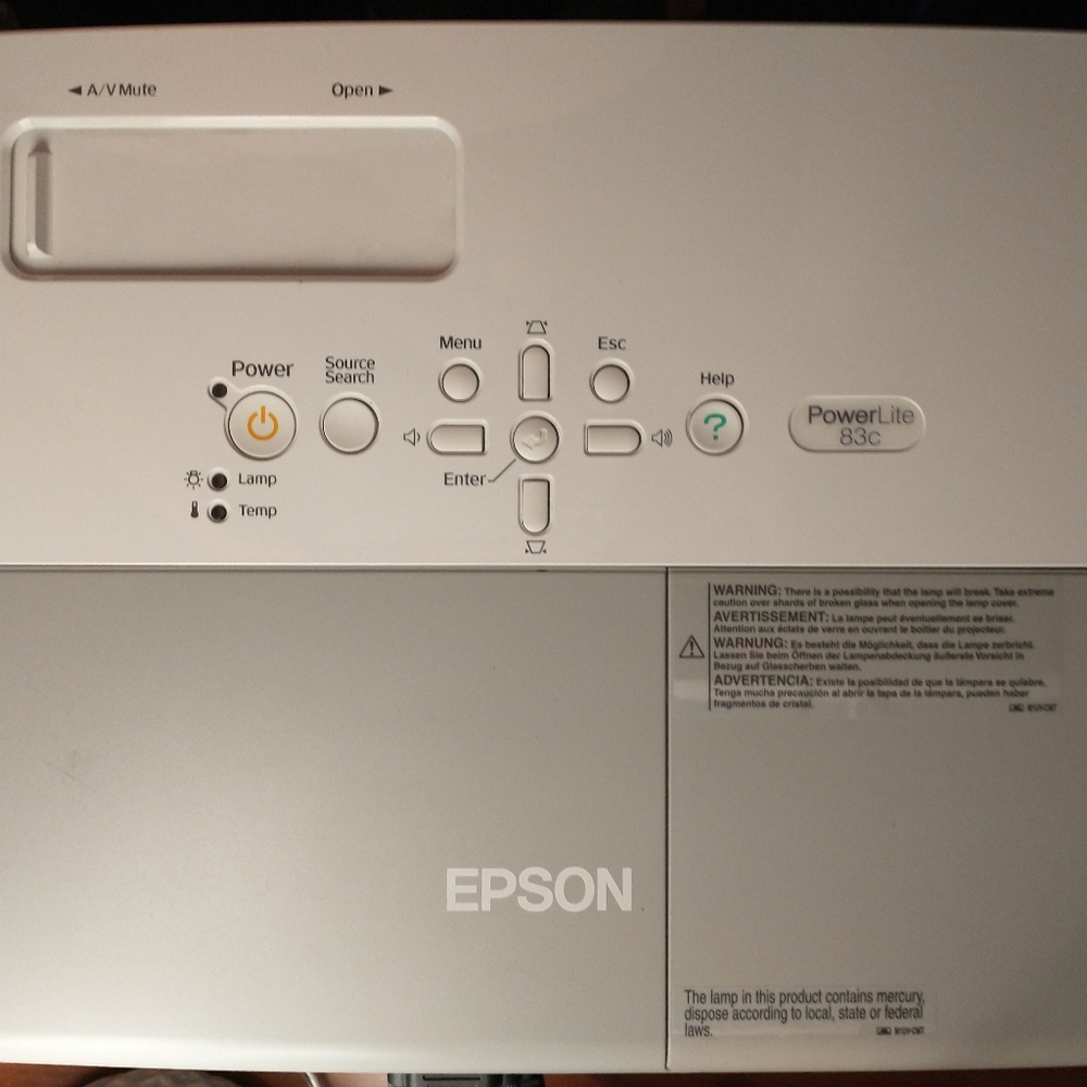 PowerLite 83+ Multimedia Projector